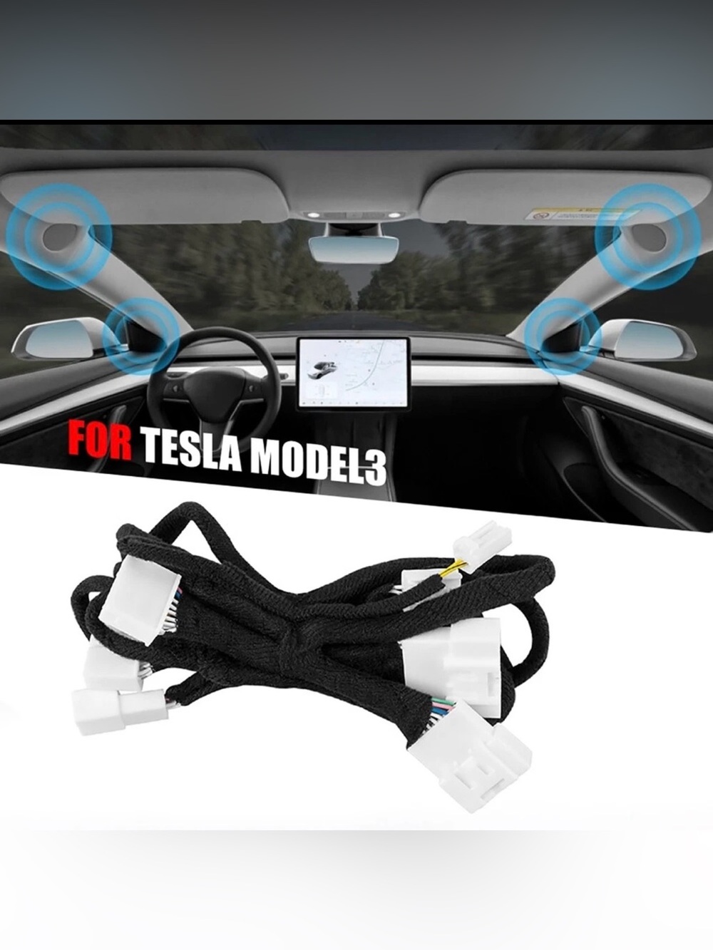 Tesla Model 3 SR Premium Audio Upgrade